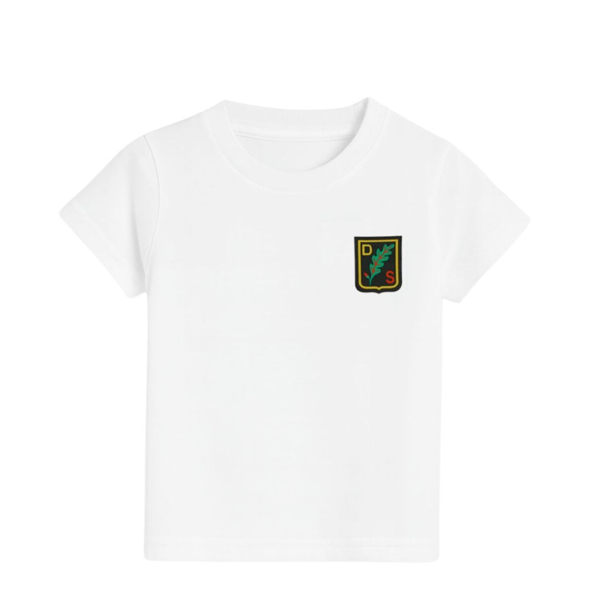 T-shirt manga corta Kinder Colegio Alemán Blanco
