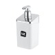 Dispensador de jabón 350ml BLANCO
