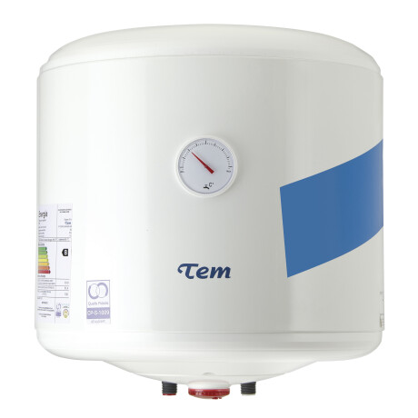 Calefón Termotanque TEM T1VTQ30CL 3005 30L Acero 001