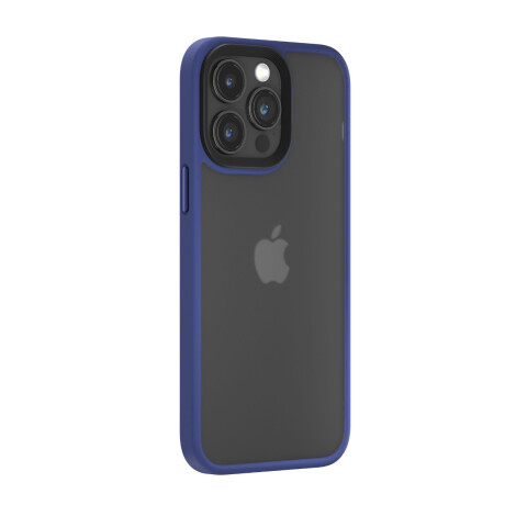 Protector Case Devia Pino Series con Bordes Reforzados para iPhone 15 Pro Blue