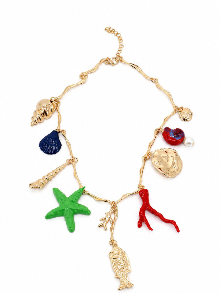 COLLAR SAMBA DORADO