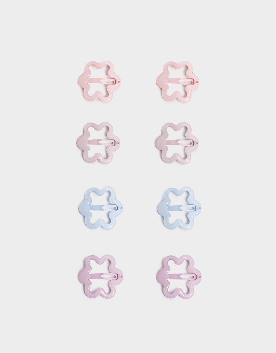 Set De Hebillas Tic Tac 