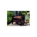 PARRILLERO GRILL A CARBON PORTATIL TRAMONTINA TCP-380 NEGRO
