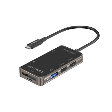 PROMATE PRIMEHUB-MINI HUB USB-C 110W/PD/HDMI/LAN/3USB 3.0/SD 5935