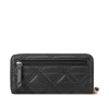 Small Leather Goods Harland Slg Zip Arnd Wrslt Wlt Black