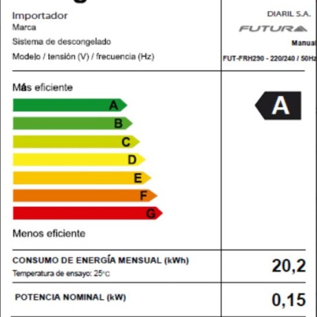 Freezer Horizontal Doble Acción 290 Lts. Futura FUT-FRH290 Freezer Horizontal Doble Acción 290 Lts. Futura FUT-FRH290
