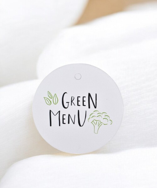 Tag gastronomia 5x8,5 cm DISEÑO 5