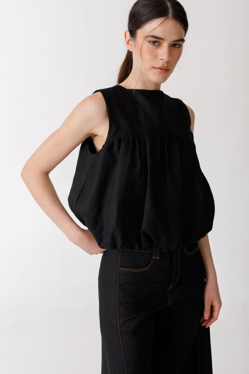 PRE VENTA TOP BALLOON Negro