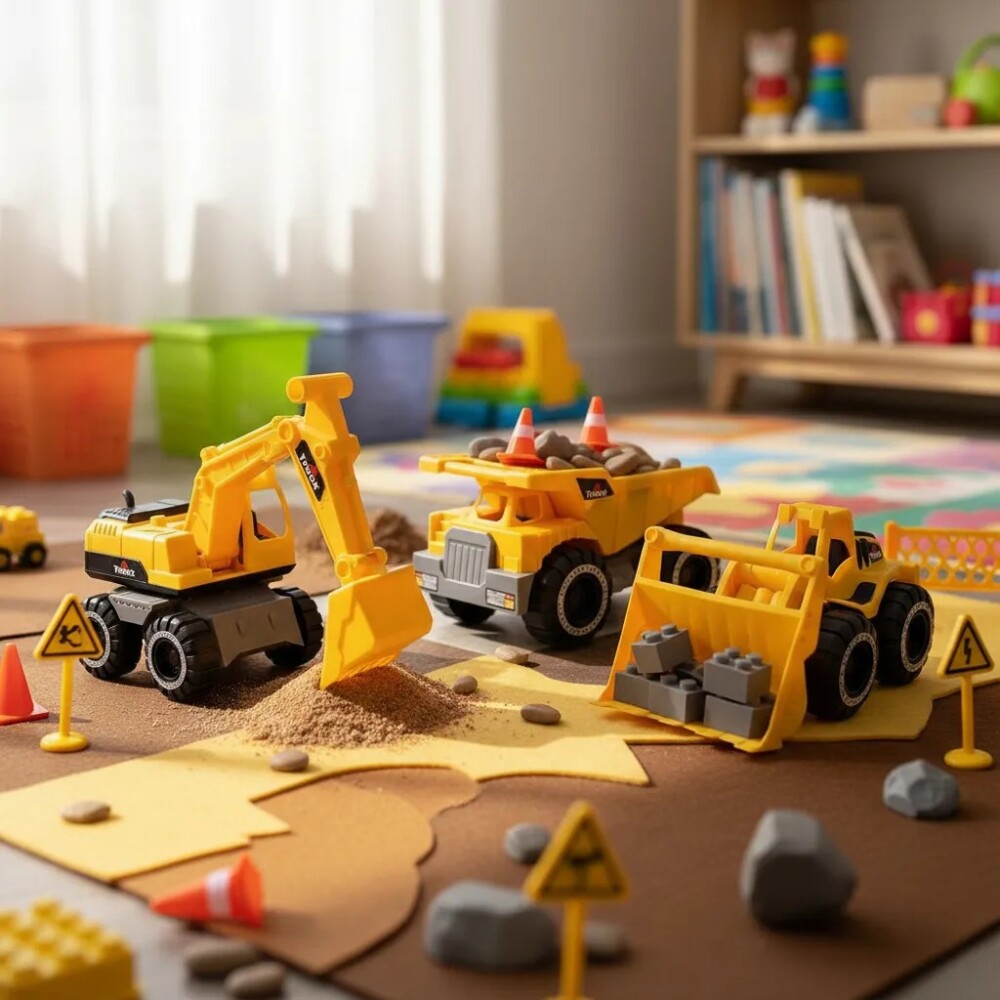 Set x3 vehículos construcción Set x3 vehículos construcción