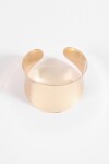 Pulsera cuff texture dorado