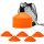 Conos Tortuga Flexibles Entrenamiento Pack X12 Unidad Naranja