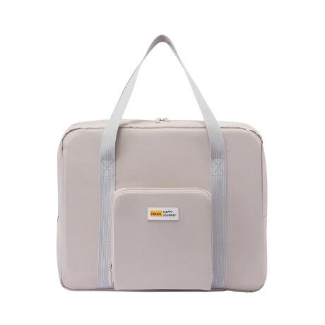 Bolso Plegable Para Viaje Con Bolsillo Beige