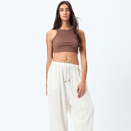 PANTALON FINNIAN Beige Claro Melange