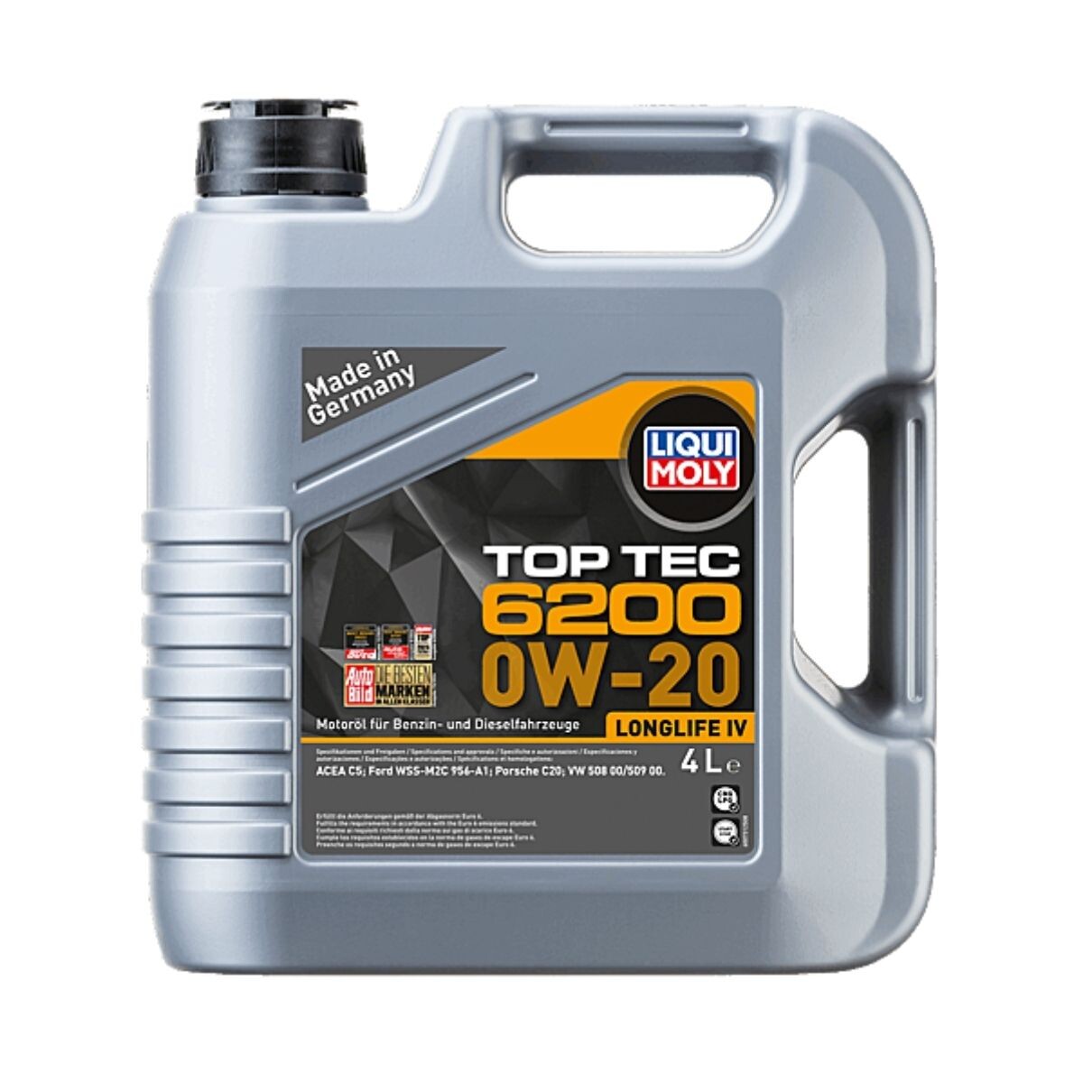 ACEITE 0W20 4LTS LIQUI MOLY TOP TEC 6200 