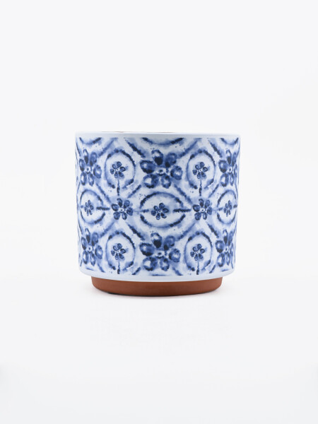 MACETA AZULEJO ESTAMPADO