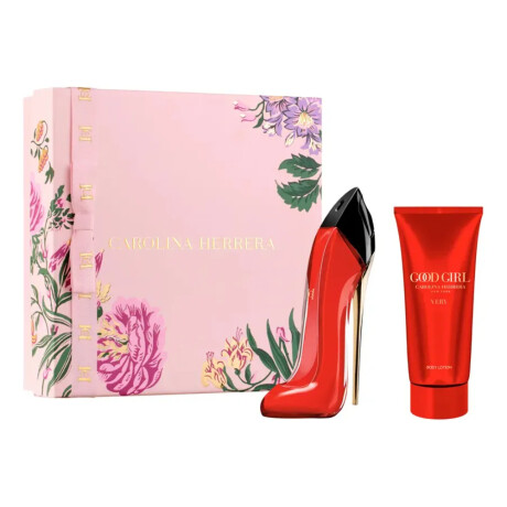 Cofre Carolina Herrera Perfume Very Good Girl 80ml + Body Lotion 100ml Cofre Carolina Herrera Perfume Very Good Girl 80ml + Body Lotion 100ml