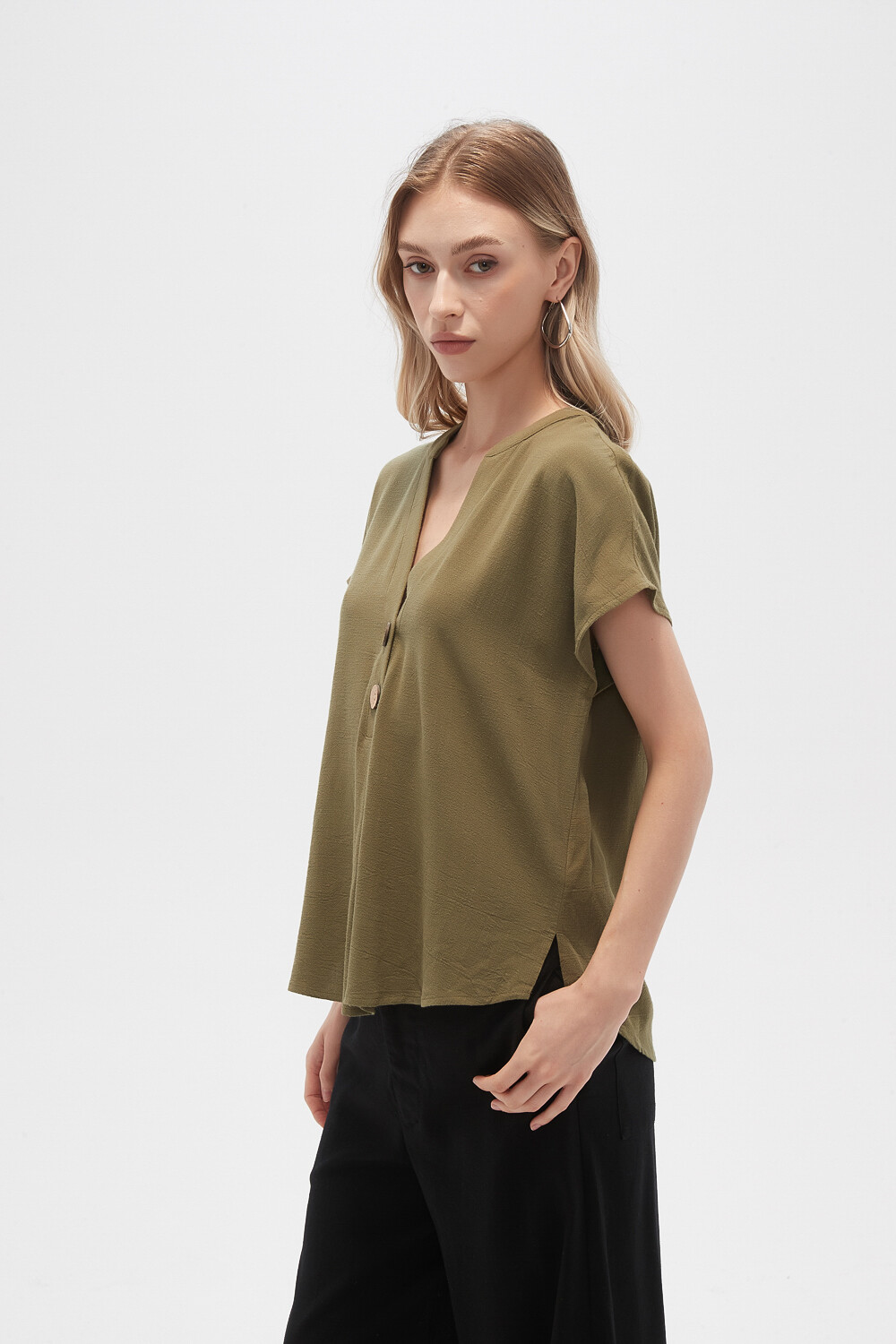 Blusa Limbani Verde Oliva