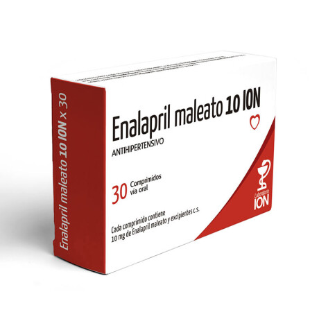 Enalapril Ion 10mg 30 Comprimidos Enalapril Ion 10mg 30 Comprimidos