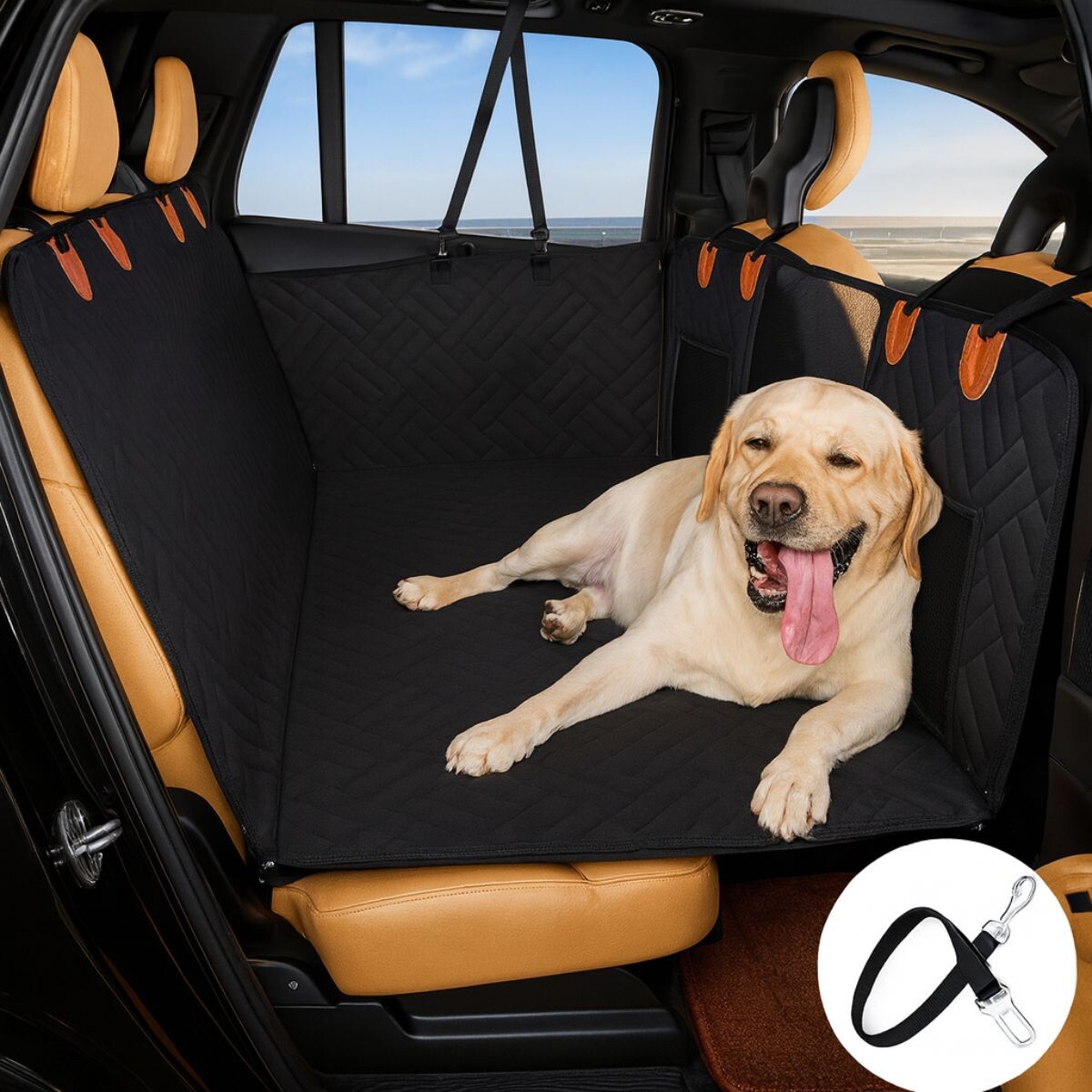 Cubre Asiento Auto Perro Protector Rigido Impermeable Nala 