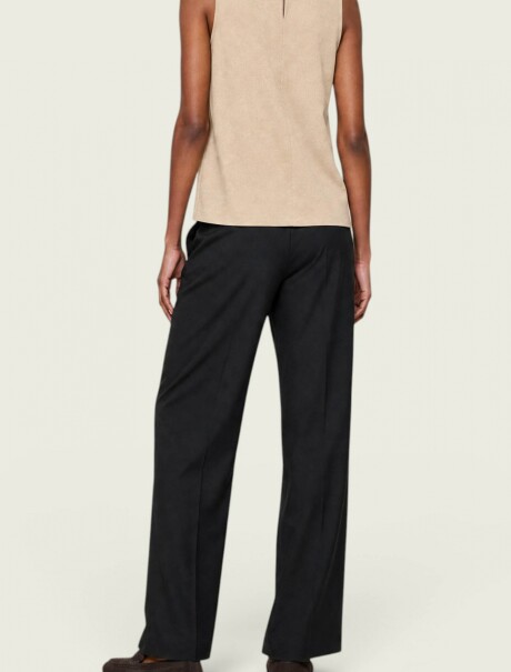 PANTALÓN SASTRERO NEGRO