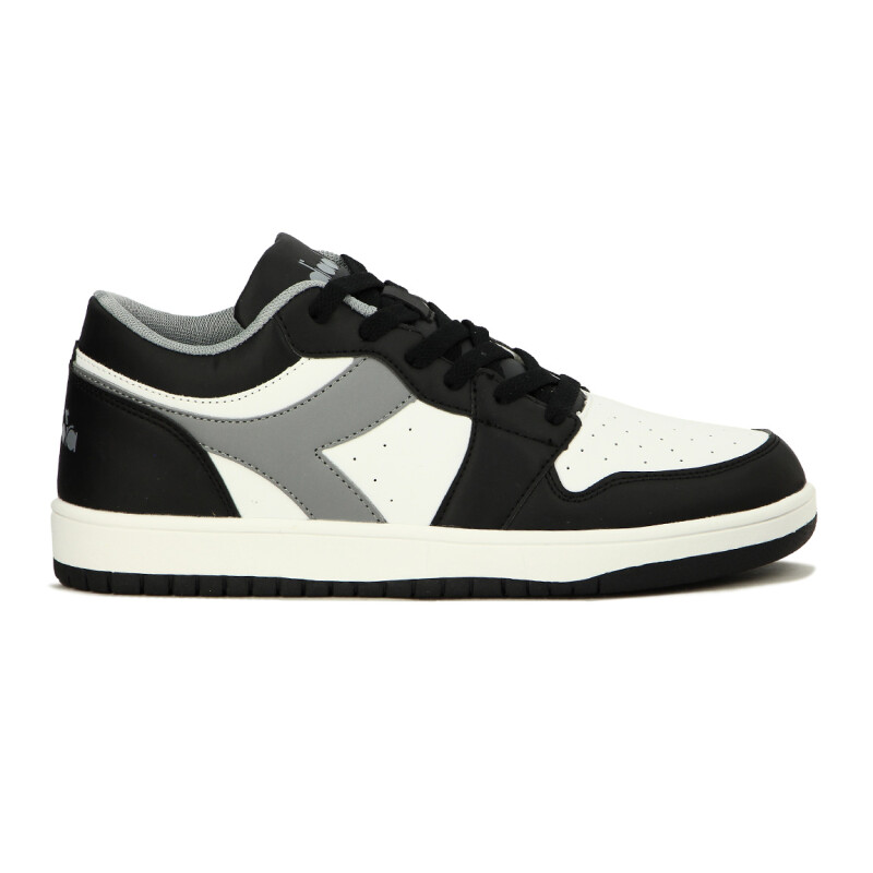 Diadora Lifestyle Milano Masculino - Negro/Gris Negro-Gris