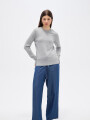 Sweater Tiral Gris Melange Medio