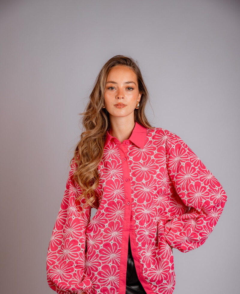 Camisa Francia fucsia