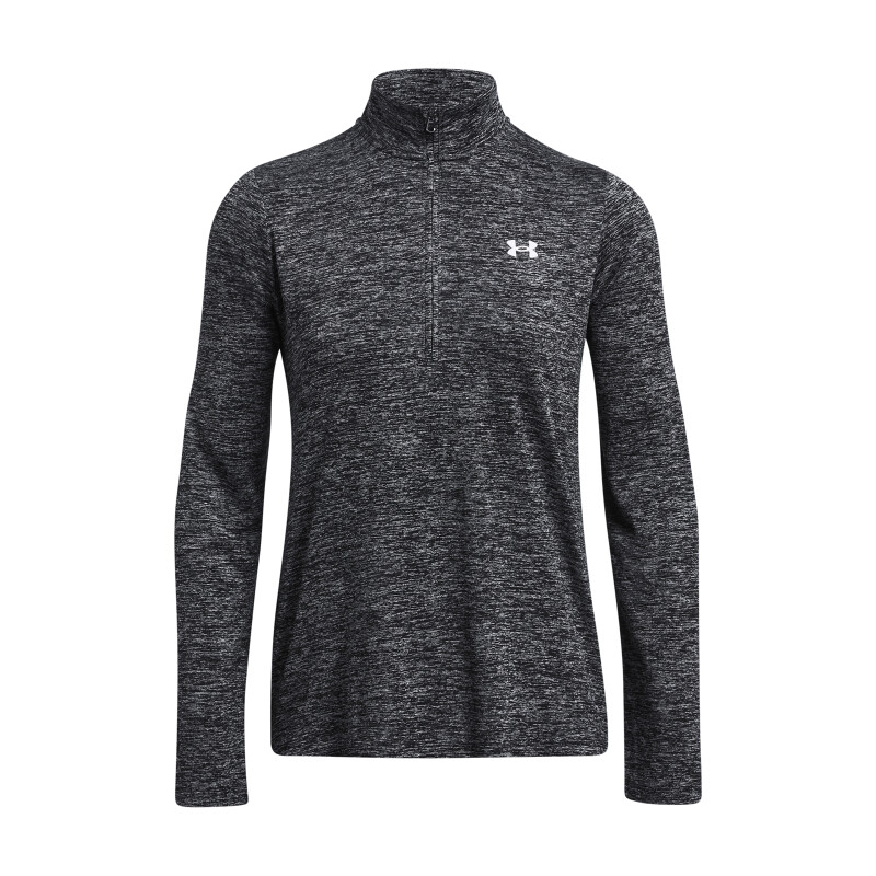Campera UA Tech 1/2 Zip- Twist Mujer 1384225-001 Negro