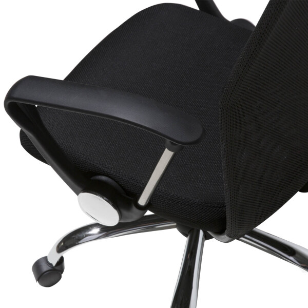 Silla De Escritorio Oficina Sillon Ejecutiva Ergonomica Tela Mesh Giratoria Imback Color Negro Silla De Escritorio Oficina Sillon Ejecutiva Ergonomica Tela Mesh Giratoria Imback Color Negro
