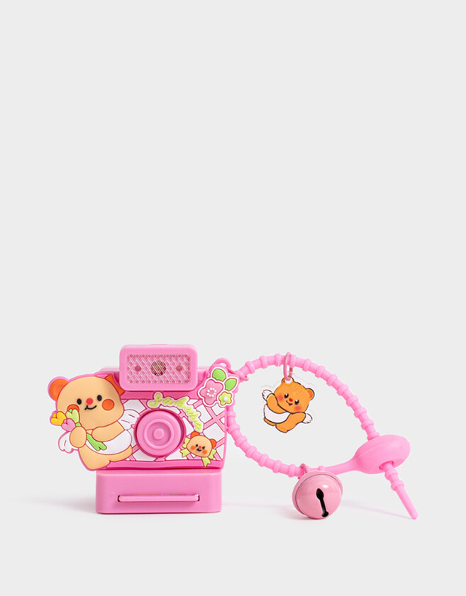 Llavero Lúdico Llavero Ositos Polaroid - Rosa Claro