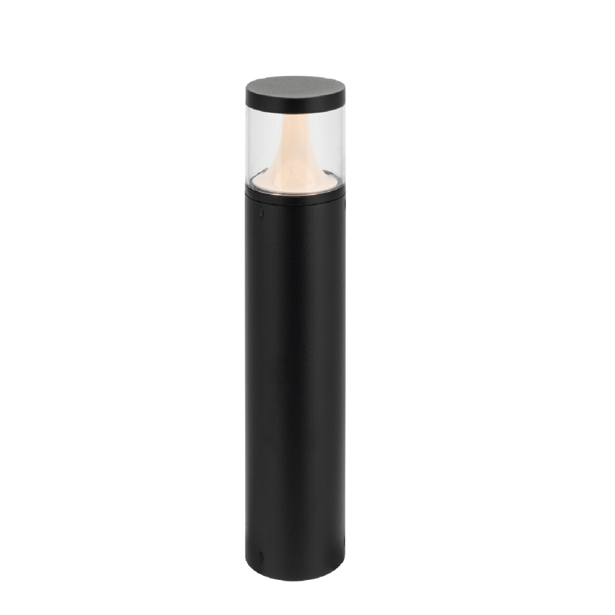 Luminaria Bolardo Exterior Kane 80 cm Negro 