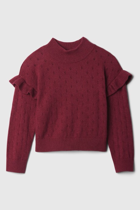 Buzo Cashsoft Con Volados Toddler Niña Red Delicious 2