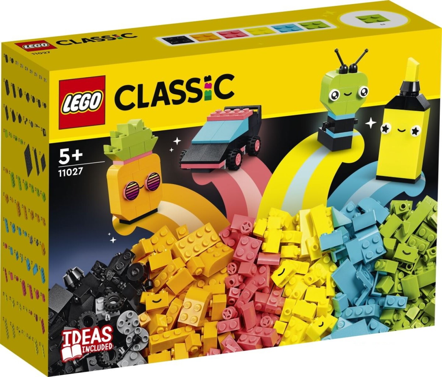 Lego Classic 11027 Diversión Creativa: Neón Fun 