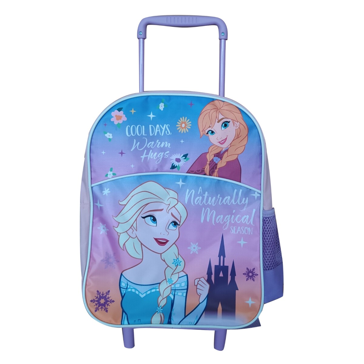 Mochila Disney Con Carro 35 X 26 Cm Frozen 