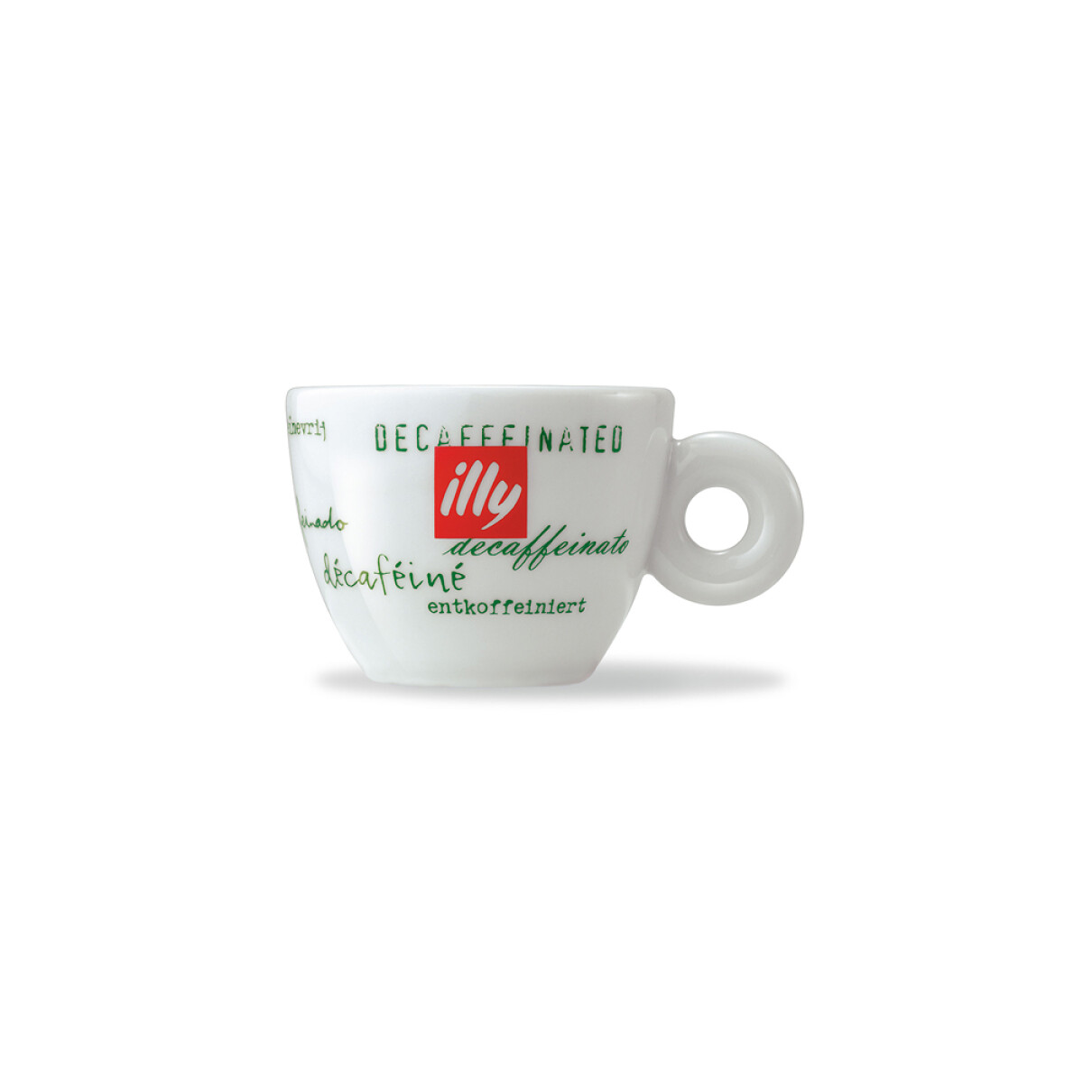 Taza para espresso: logo illy decaffeinato 60 ml 