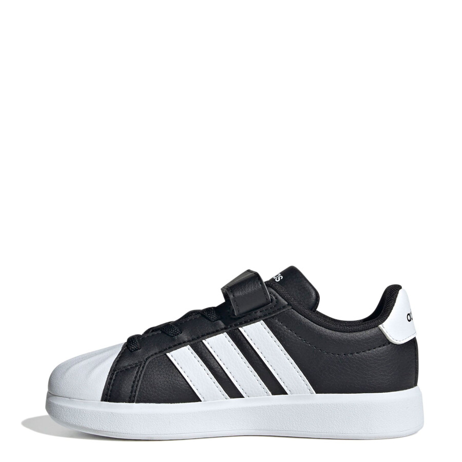 Championes de Niños Adidas Streettalk Velcro Negro - Blanco