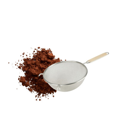 Colador Cernidor Doble Malla de Acero Inoxidable 15 cm Colador Cernidor Doble Malla de Acero Inoxidable 15 cm