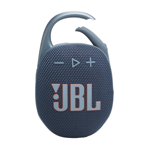 Parlante JBL Clip 5 Negro Bluetooth IP67 15 Horas Ultra Portátil Azul