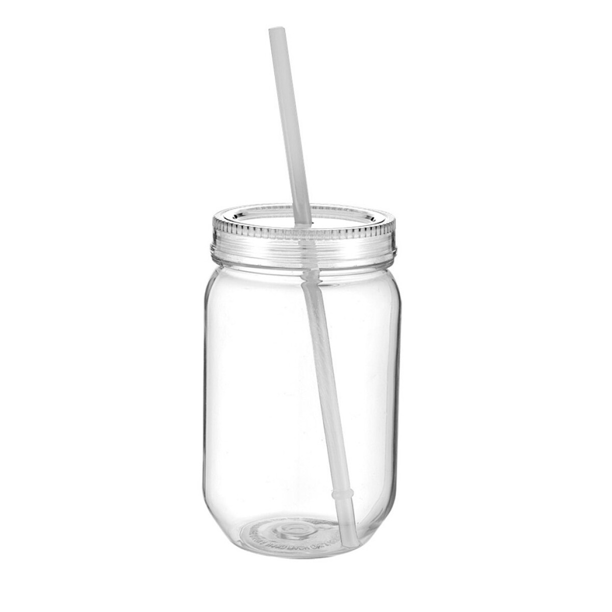 VASO PLASTICO 590ML CUERPO Y TAPA TRANSPARENTE 