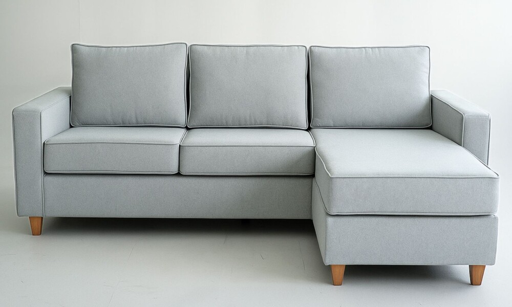Sofá con Chaise DESIREÉ Gris