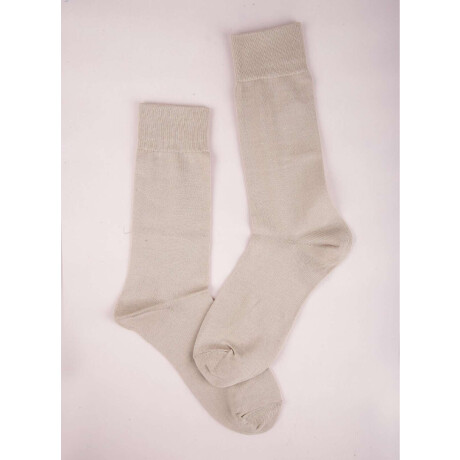 Medias mercerizadas Beige
