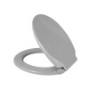 Asiento y Tapa de Inodoro Plus Metasul Gris
