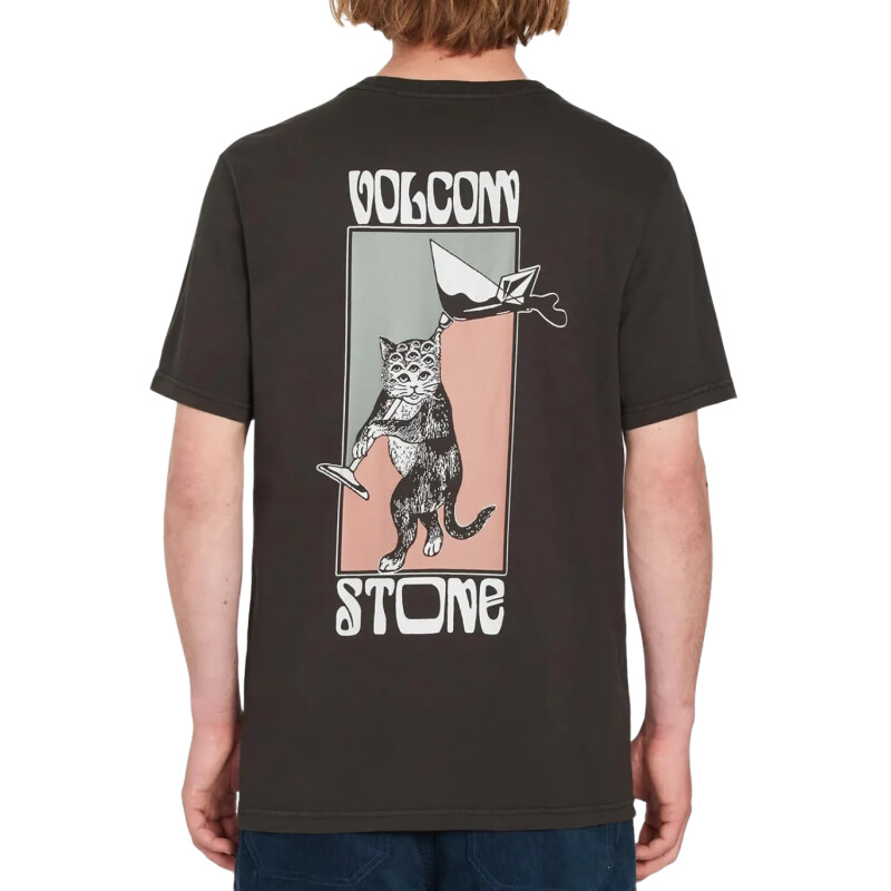 Remera MC Volcom Feline - Negro Remera MC Volcom Feline - Negro