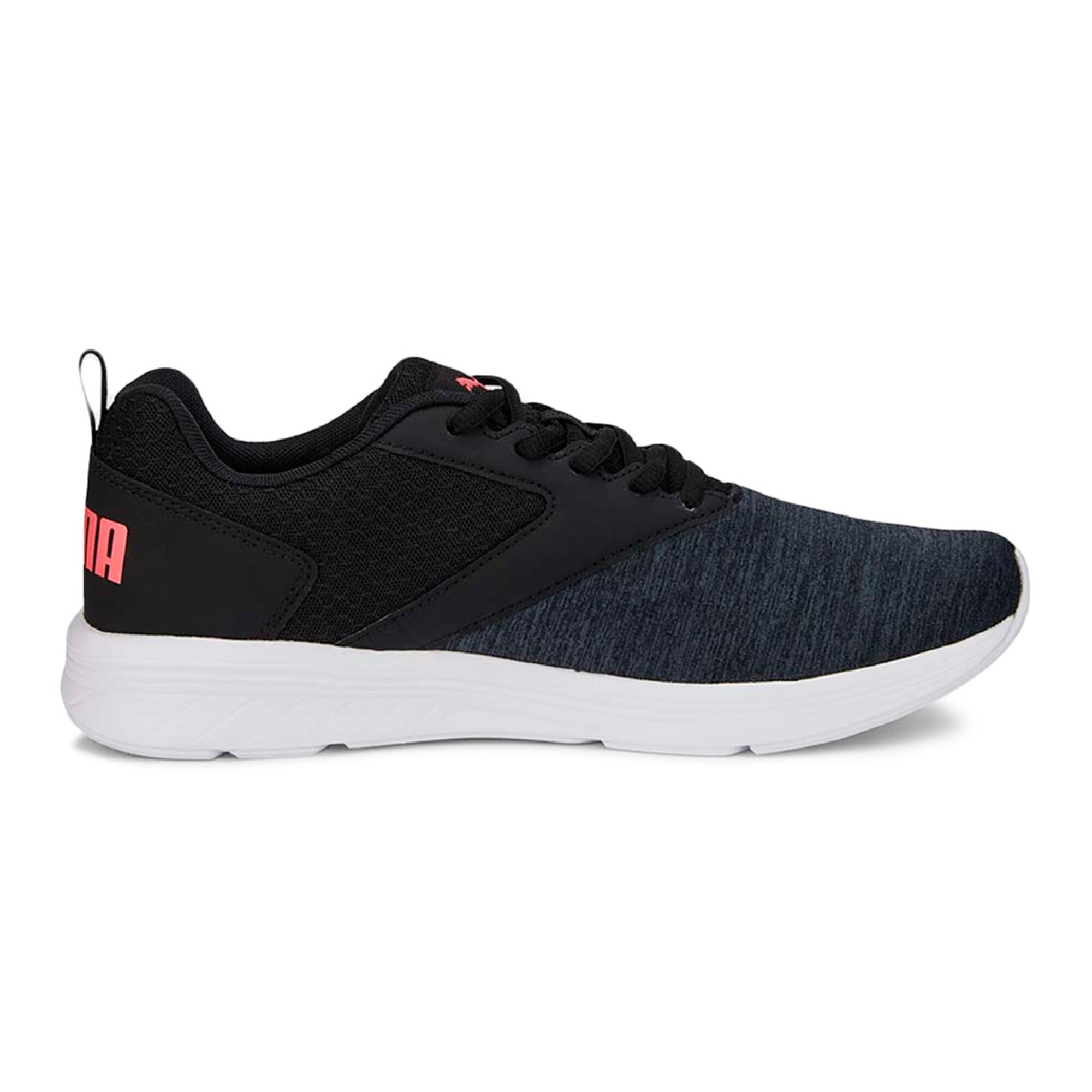 Puma Nrgy Comet Dama Negro rosado Macri