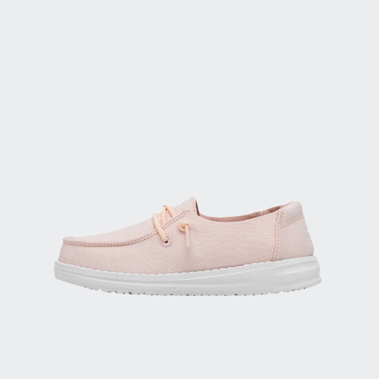 Zapatos Hey Dude Wendy Slub Canva Rosa