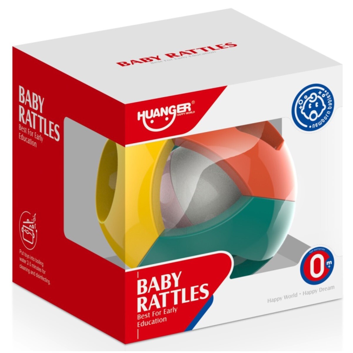 Pelota Sonajero Huanger Baby Rattles 