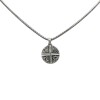 Dije Cuatro Sacramentos-Plata 925 quemada-Sin piedra-CP3090 sinpiedra