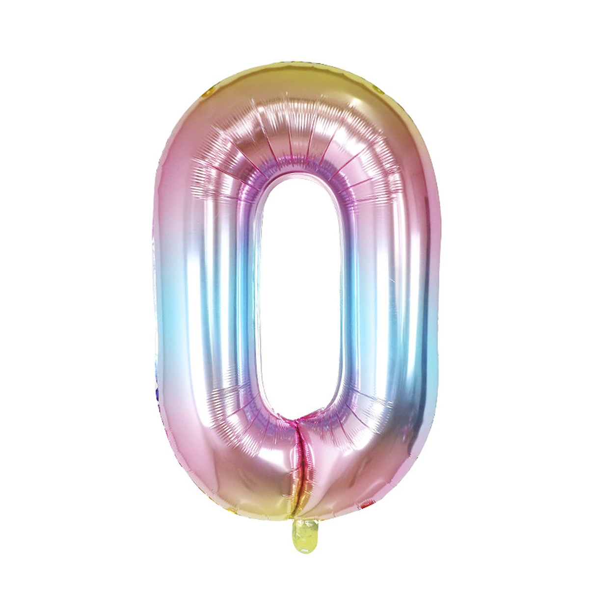 Globo Nº 0 Arcoiris 75 cm 
