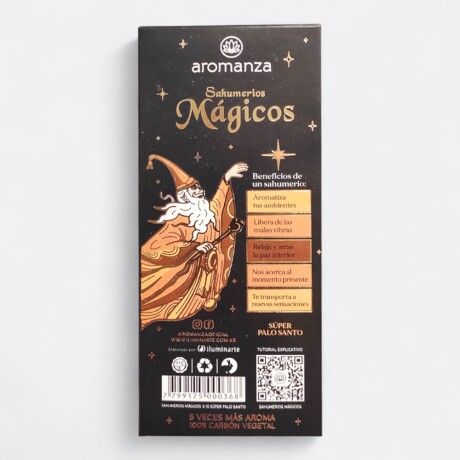 Incienso Linea Sahumerios Mágicos Aromanza Super Palo Santo