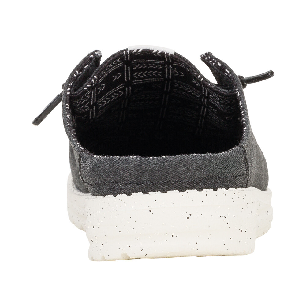 Wendy Slip Stretch Canvas - Mujer Black